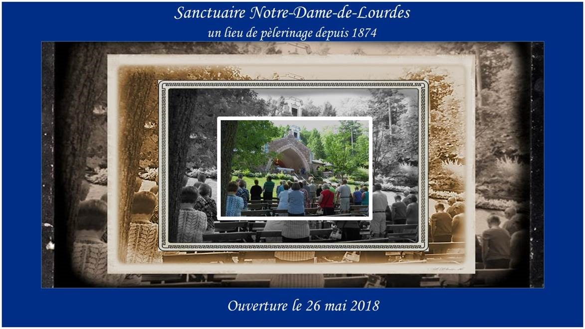 Ouverture du sanctuaire NotreDamedeLourdes à Rigaud Diocèse de