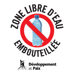 Affiche - Zone libre d'eau embouteillée